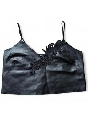 Zara Women's Black Crop-top